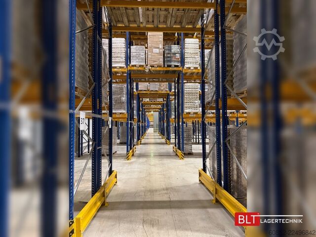 Heavy-duty shelving pallet racks 30,80 lfm STOW Palettenregale, H: 520cm Fachlast: 2250 kg, PNB0472, Regale