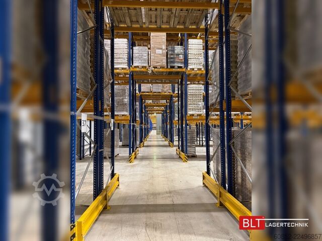 Heavy-duty shelving pallet racks 50,40 lfm STOW Palettenregale, H: 690cm Fachlast: 2250 kg, PNB0472, Regale