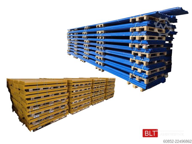 Heavy-duty shelving pallet racks 50,40 lfm STOW Palettenregale, H: 520cm Fachlast: 2250 kg, PNB0472, Regale