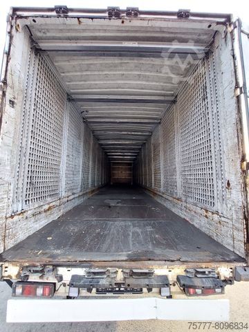 Box semitrailer KRONE SD Koffer- Doppelstock- Textil- LIFT-BPW