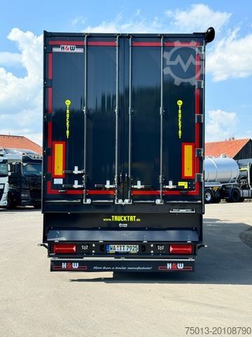 Walking floor semitrailer  H&W AGRAR 70 cbm, Zwangslenkung, MIETEN?