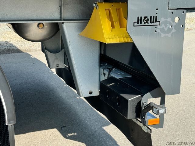 Walking floor semitrailer  H&W AGRAR 70 cbm, Zwangslenkung, MIETEN?