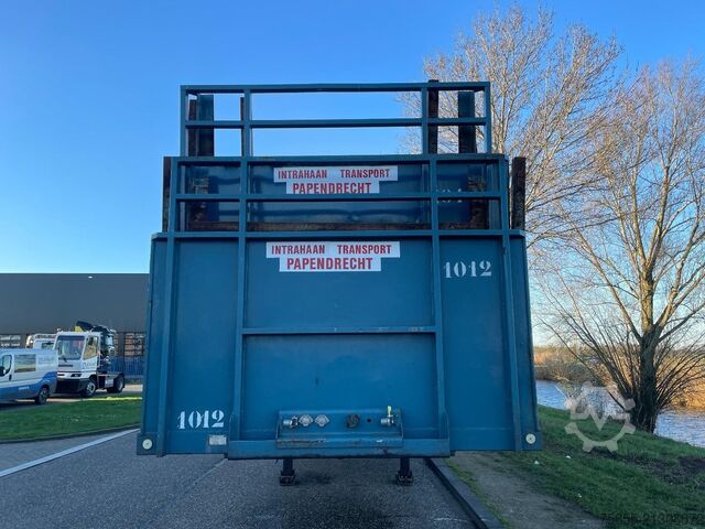 Plattformanhänger Haan OPL45 Heavy Duty (45Ton) / Rungen-Potholes / NL...