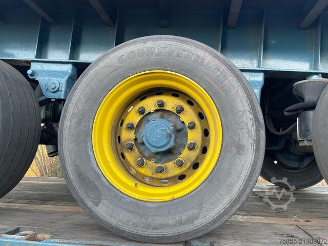Plattformanhänger Haan OPL45 Heavy Duty (45Ton) / Rungen-Potholes / NL...