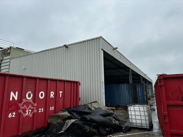 Offene Lagerhalle 240 m² + 528 m² Resteel 
