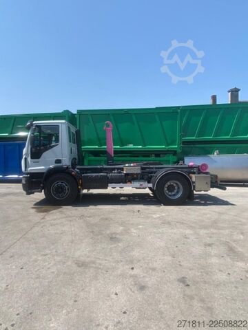 Roll-off tipper truck IVECO IVECO EUROCARGO 180E32K SCARRABILE