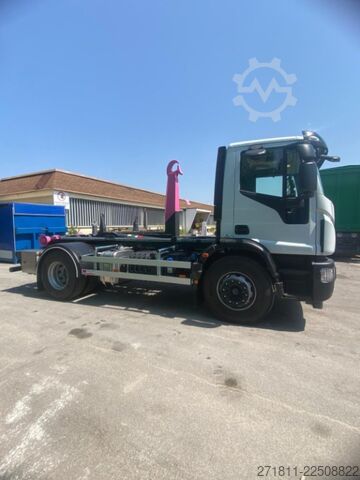 Roll-off tipper truck IVECO IVECO EUROCARGO 180E32K SCARRABILE