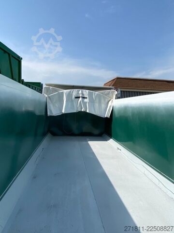 Roll-off container  CONTAINER SCARRABILE NUOVO CON COPRI SCOPRI