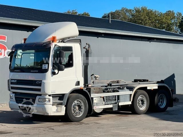 LKW mit Pritsche & Plane DAF CF 250 VDL-Abrollkipper mit Planenaufbau und LBW