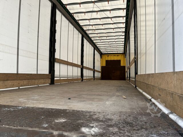 Curtain sided Krone Profi Liner / Schuifzeil / Kooi Aap / Stuur + L...