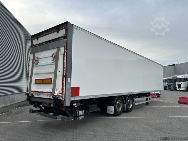 Box body Fruehauf FSRMD4 / Box / Laadklep 2000 kg / Lift as / APK...