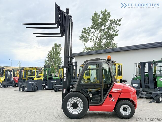 Off-road forklift Manitou MSI30 / DIESEL / DUPLEX 3350 / CABIN