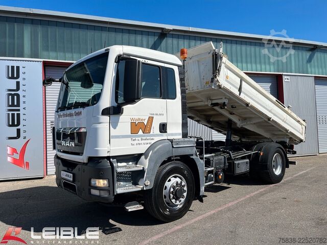 Dreiseitenkipper LKW MAN TGS 18.320 4x4HBL*Meiller-Kipper*274 TKM*Code XL