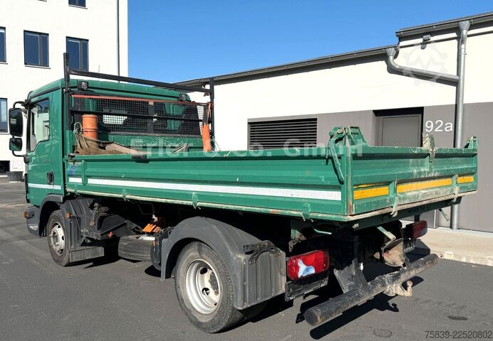Dreiseitenkipper LKW MAN 8.220 TGL, Klima, 3 Sitze, 2x AHK, 1.Hand