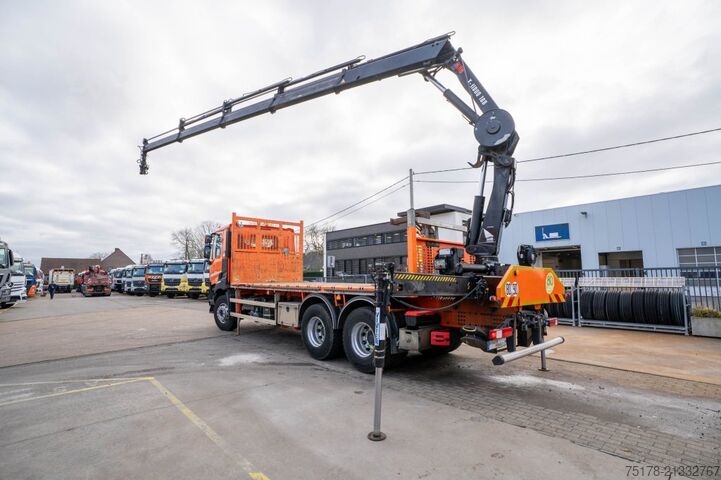 Ladepritsche RENAULT C 430 DXI-6X4+ HIAB 18T/m / 3 EXT