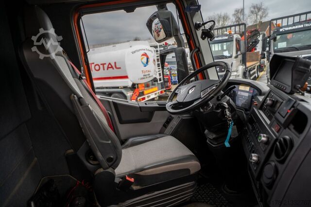 Open body RENAULT C 430 DXI-6X4+ HIAB 18T/m / 3 EXT