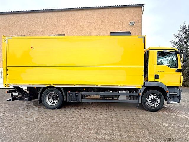 Box truck MAN 18.340 TGM*6 m Schwenkwand*2to LBW*2x AHK*Kamera