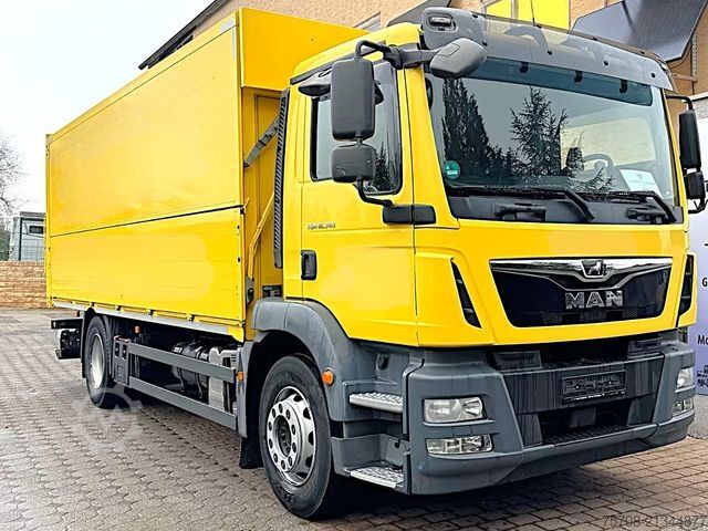 Box truck MAN 18.340 TGM*6 m Schwenkwand*2to LBW*2x AHK*Kamera