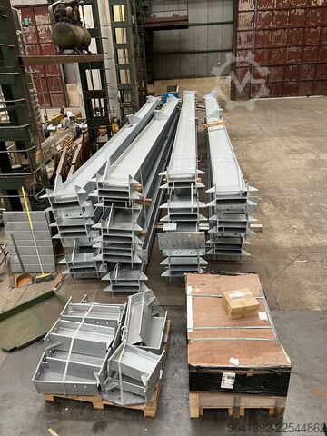 Hall construction Ruiz Construcciones Metálicas ESTRUCTURA METALICA NAVE GALVANIZADA