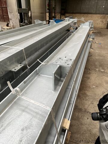 Hall construction Ruiz Construcciones Metálicas ESTRUCTURA METALICA NAVE GALVANIZADA