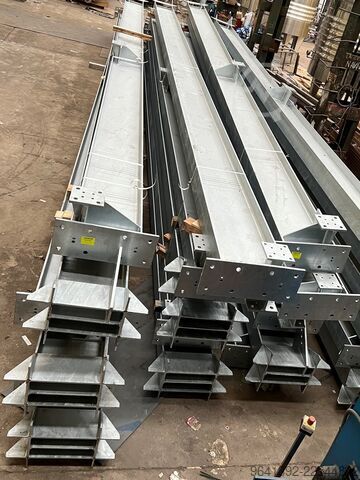 Hall construction Ruiz Construcciones Metálicas ESTRUCTURA METALICA NAVE GALVANIZADA