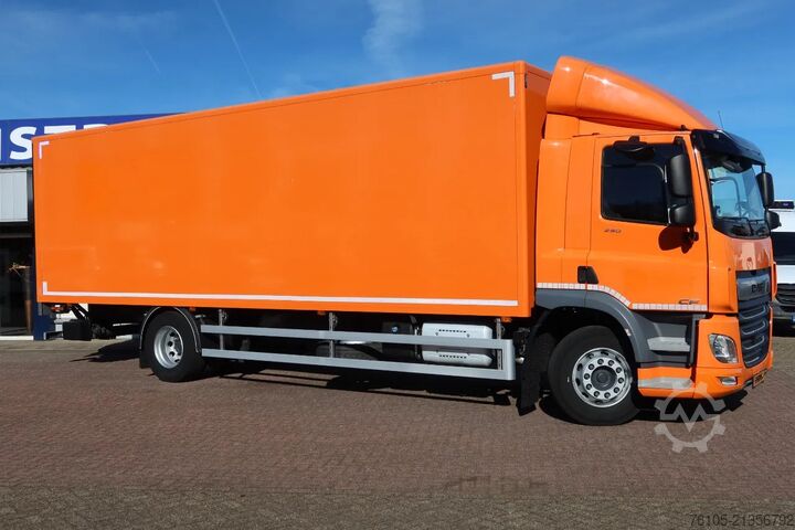 Box body DAF CF 290 45 LF 230 Bakwagen+Dhollandia 1500 kg