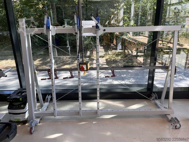 Gluing rack  