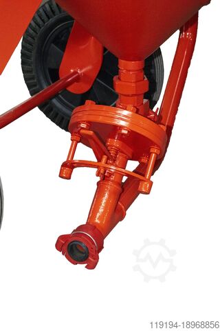Professional pressure blasters for industry Mammut 200 liter Druck-Sandstrahlgerät mit Quick-STOP Sicherheitsabschaltung