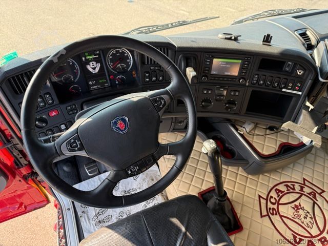 Truck mounted crane SCANIA R580 V8 8x4*4 Crane Kesla 21127 / Woodtransport