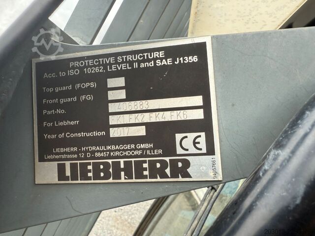 Chain excavator LIEBHERR R926 COMPACT Kettenbagger 30 Tonnen *11.644 H