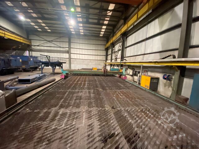 Plasma cutting table SATO 6x24m Kjellber Sato SATRONIK HD 8000 - Kjellberg FineFocus