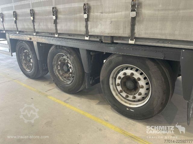 Auflieger mit Pritsche & Plane Leci Trailer Curtainsider Mega