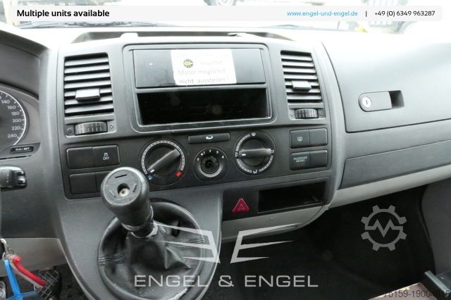 Panel van Volkswagen T5 Transporter 2.0 TDI PARKTRONIK EURO-5 2xSCHIEBETÜR CoC