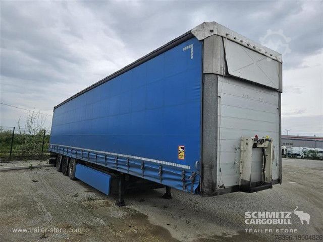 Open semitrailer with tarp Schmitz Cargobull Semitrailer Curtainsider Standard