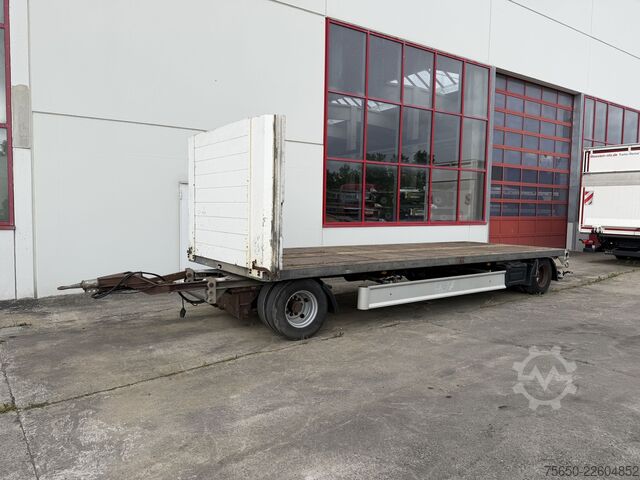 Anhänger mit offener Pritsche Fliegl ZPS180  2 Achs Jumbo-Plato- Anhänger