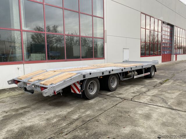 Tieflader Anhänger Möslein T 3-P9,2 OR  3 Achs Tieflader gerader Ladefläche 9 m, Neufahrzeug