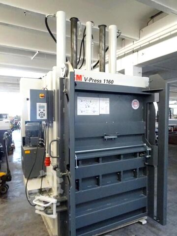 Bale press HSM V-Press 1160max