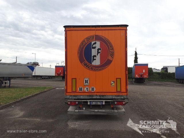 Auflieger mit Pritsche & Plane Schmitz Cargobull Semitrailer Curtainsider Standard Hayon