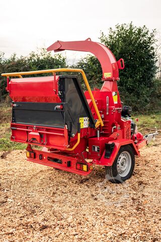 Benzin-Holzhäcksler, Straßenzulassung Brugger HX16 Pro