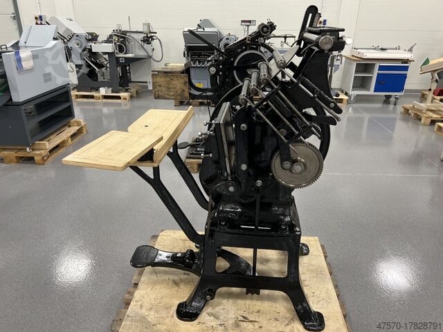 Letterpress machine Letterpress printing press foot operated