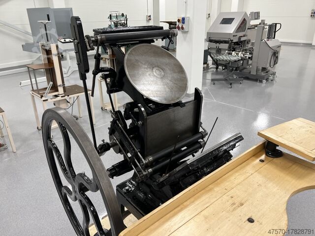 Letterpress machine Letterpress printing press foot operated