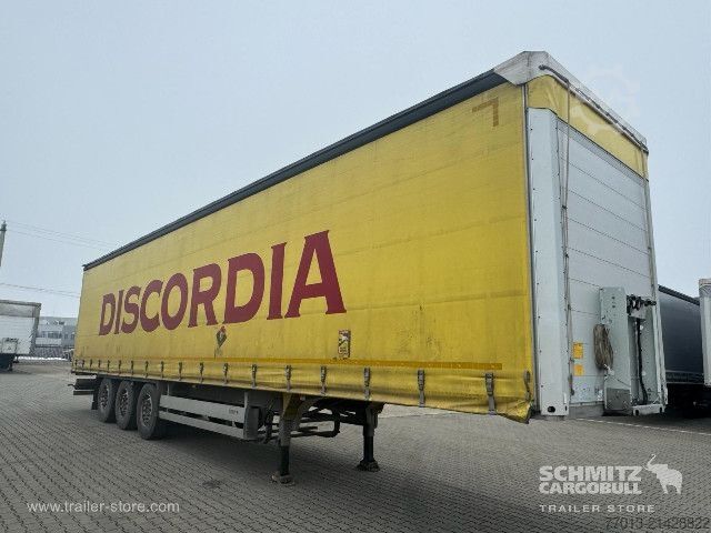 Open semitrailer with tarp Schmitz Cargobull Curtainsider Standard