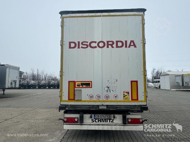 Open semitrailer with tarp Schmitz Cargobull Curtainsider Standard