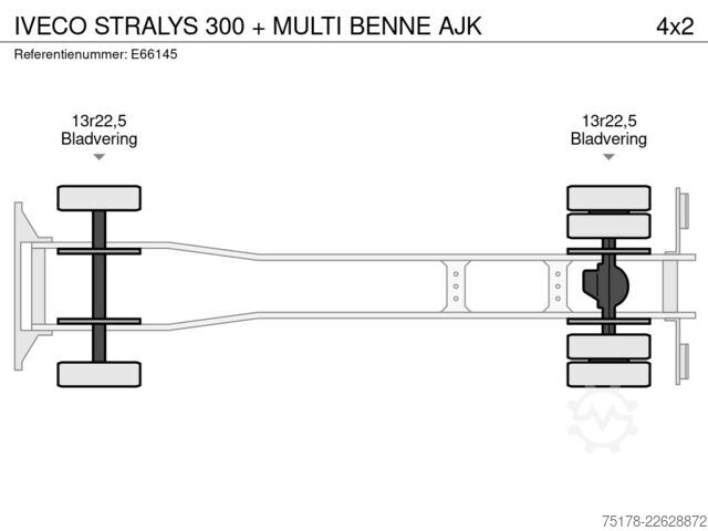 BDF-System IVECO STRALYS 300 + MULTI BENNE AJK