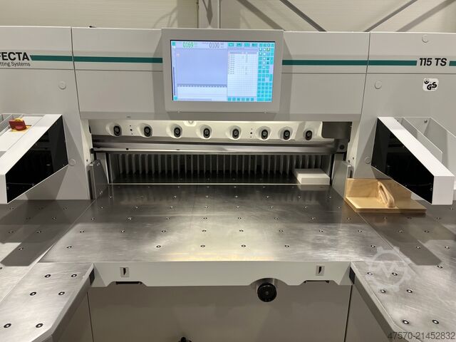 Paper cutting machine Perfecta 115 TS Paper Cutting Guillotine