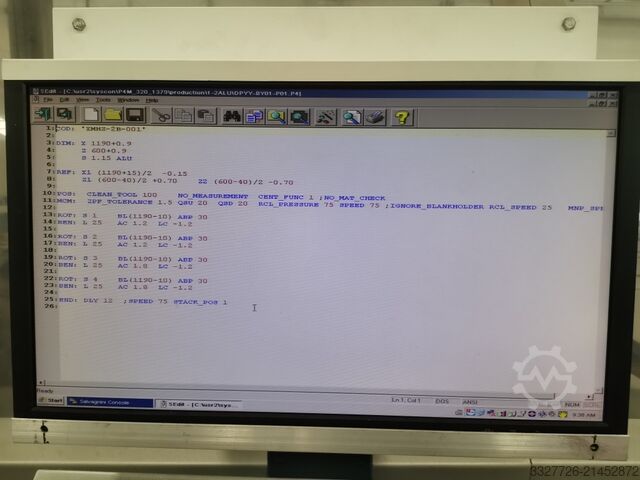 Blechbearbeitungszentrum Salvagnini P4-2516