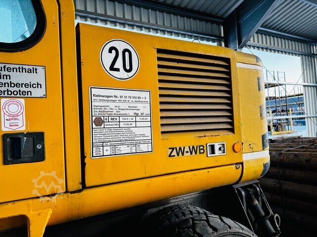 Atlas 1604 ZW dual mode excavator (rail/road excavator) ATLAS 1604ZW