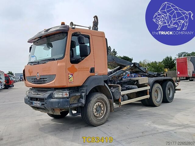 Container transportation Renault Kerax 370