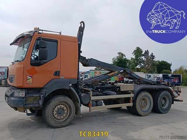 Container transportation Renault Kerax 370