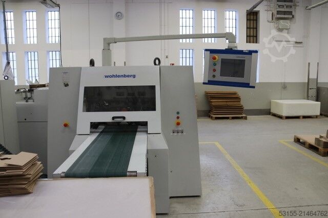 Automatic binding line quickbinder Wohlenberg Klebebinder City e